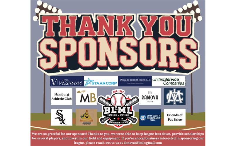 New Sponsors